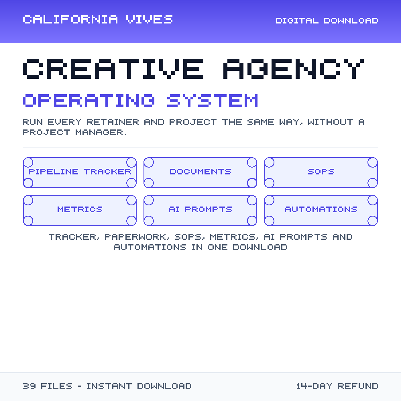 Creative Agency Operating System preview