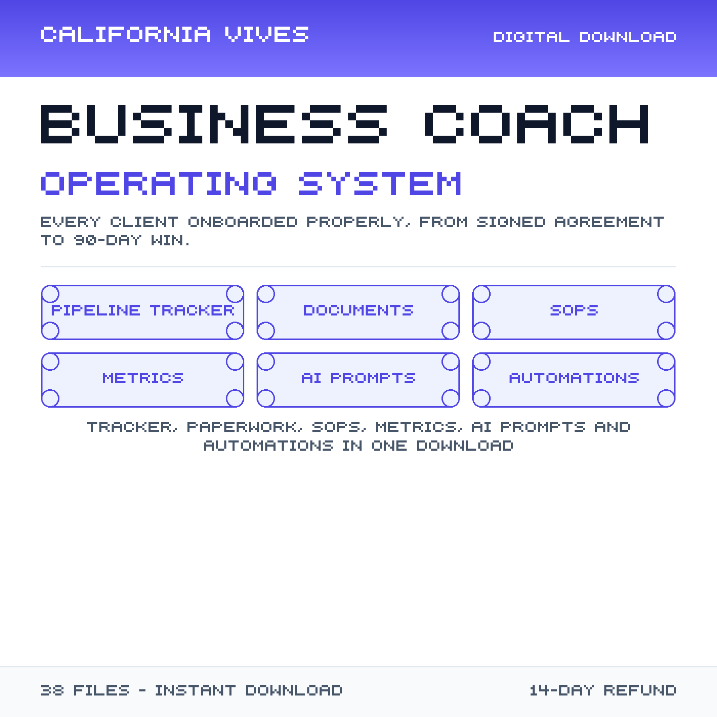 Business Coach Operating System preview