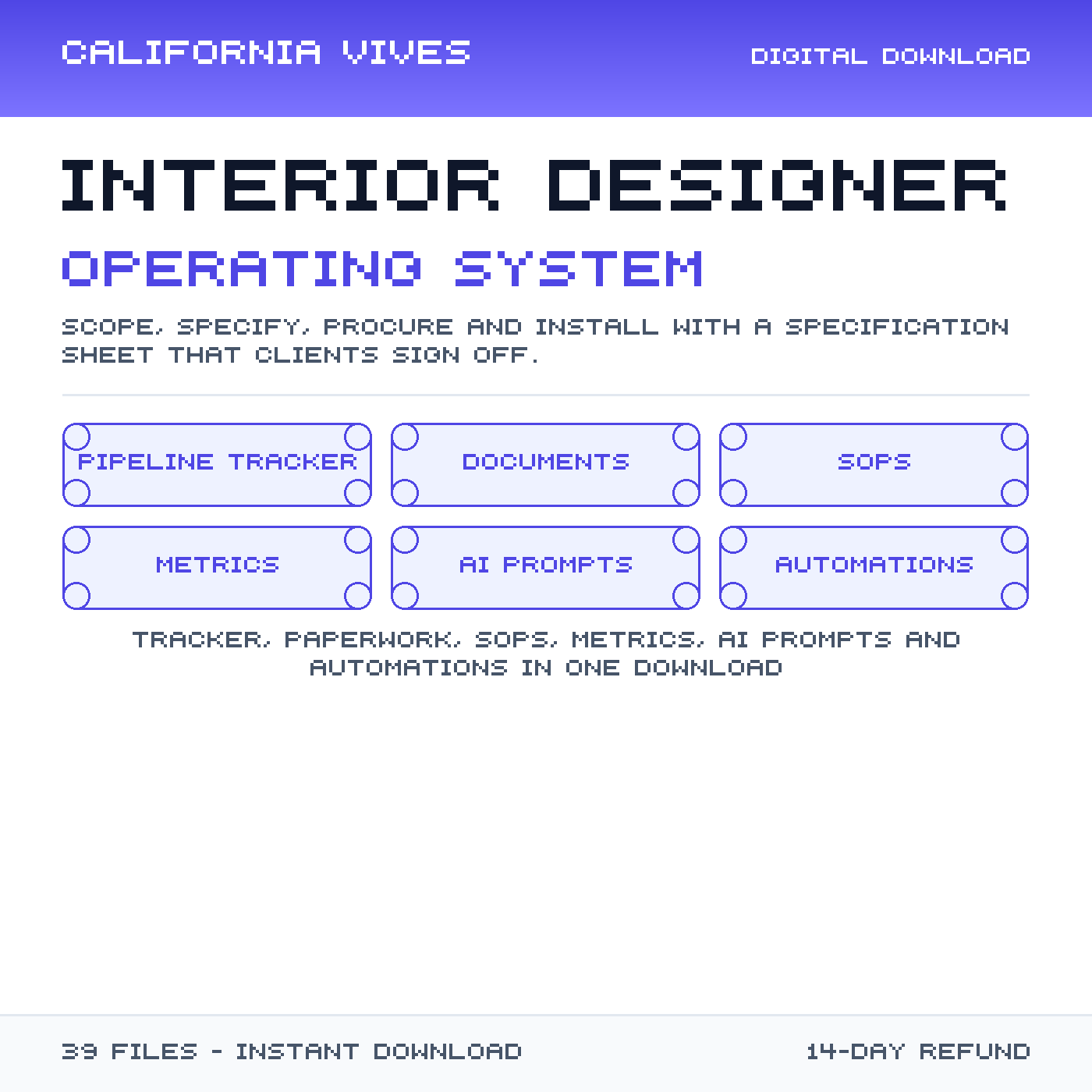 Interior Designer Operating System preview