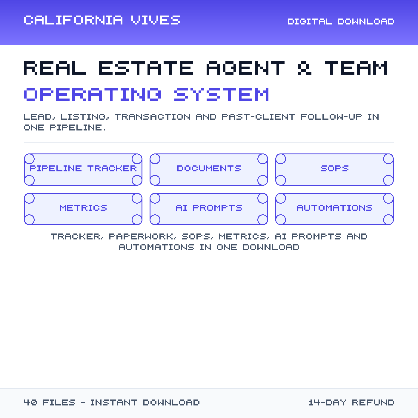 Real Estate Agent & Team Operating System preview