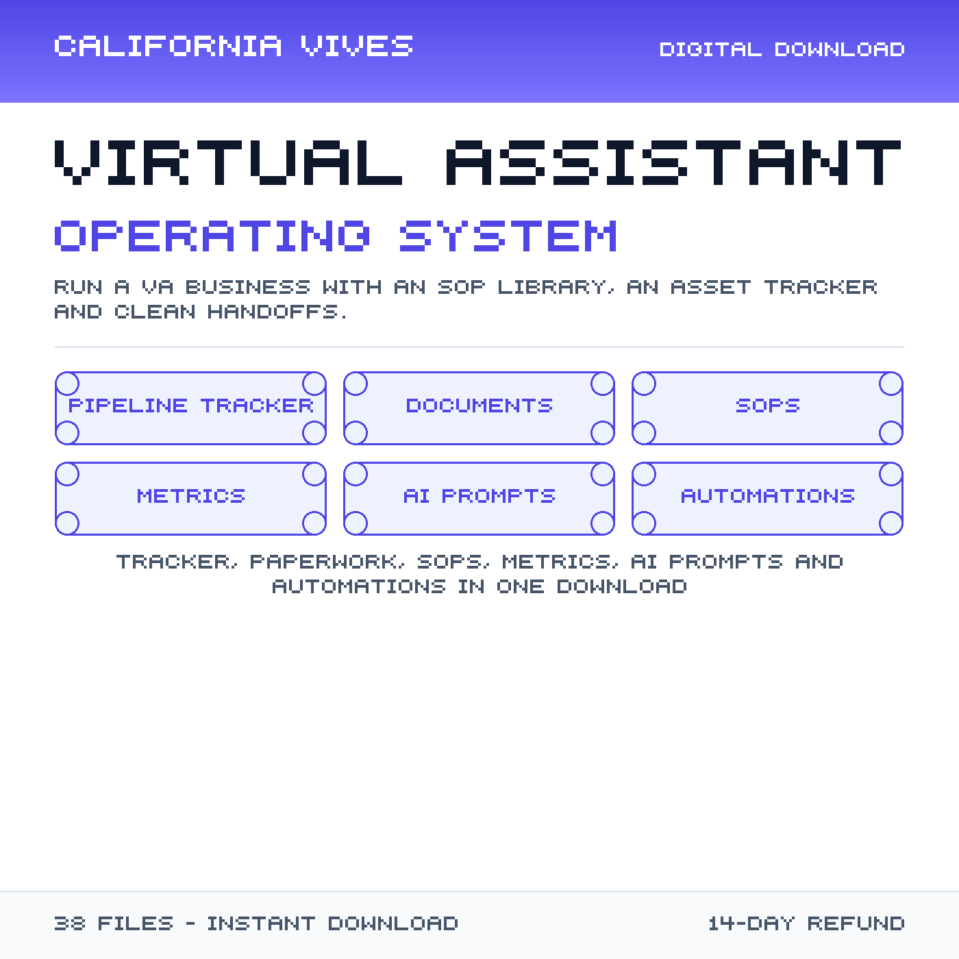 Virtual Assistant Operating System preview